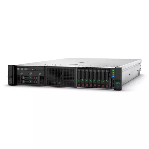 HPE rack szerver ProLiant DL380 Gen10, Xeon-G 18C 5220 2.2GHz, 32GB, NoHDD 8SFF, P408i-a SR, 1x800W