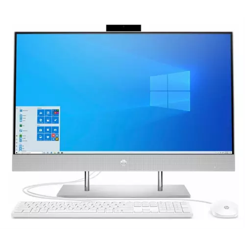 HP AIO 27-dp0003nn, 27" FHD BV UWVA Touch, Core i5-10400T, 8GB, 512GB SSD, ezüst