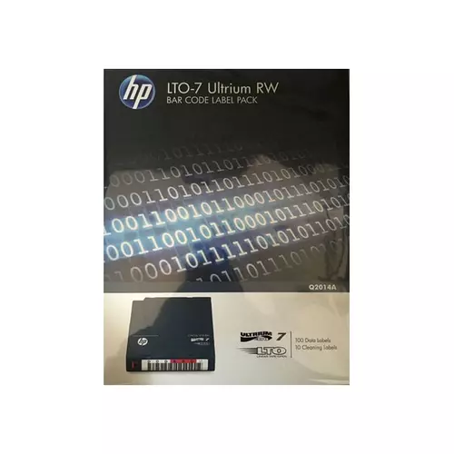 HP Adatkazetta cimke csomag LTO7 RW , 110 DB
