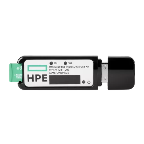 HP Dual 8GB microSD EM USB Kit