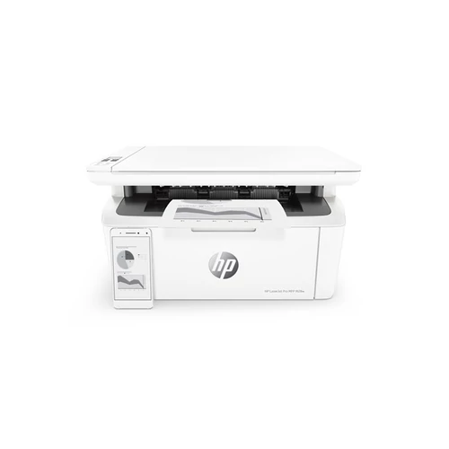 HP Lézer MFP NY/M/S LJ Pro M28w, ff, 32MB, USB/Wi-Fi, A4 18lap/perc FF, 600x600, Síkágyas