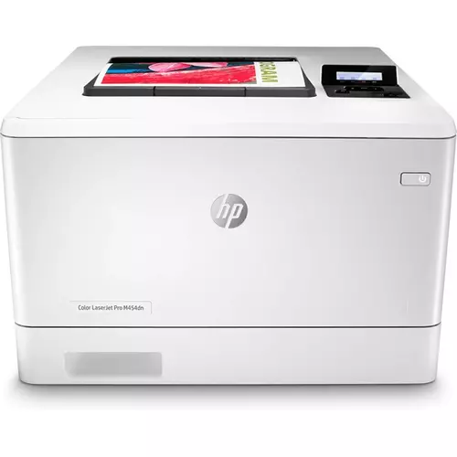 HP Lézernyomtató Color Laserjet Pro M454dn, színes, 512MB, USB/Háló, A4 27lap/perc FF, 600x600