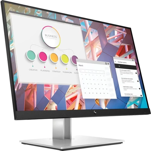 HP LED Monitor 24" EliteDisplay E24 G4 AG IPS, 1920x1080, 16:9, 1000:1, 250cd, 5ms, HDMI, DisplayPort, fekete, no stand