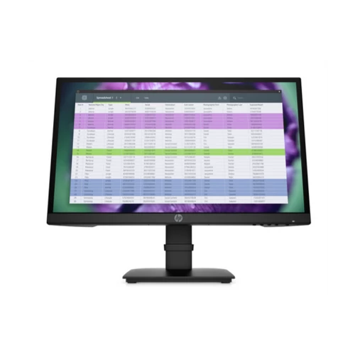 HP Monitor P22 G4 21.5" FHD AG IPS 1920x1080, 16:9, 1000:1, 250cd, 5ms, VGA, HDMI, DisplayPort, fekete