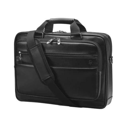 HP NB táska Executive Black Leather Top Load, 15.6"