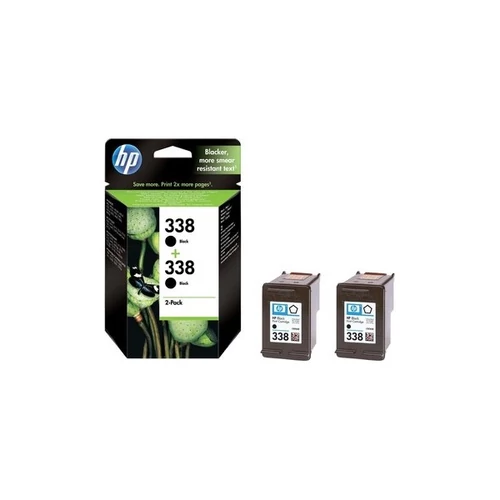 HP Patron No338 fekete 2-pack