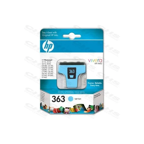HP Patron No363 Világoskék (Light Cyan) 5,5ml