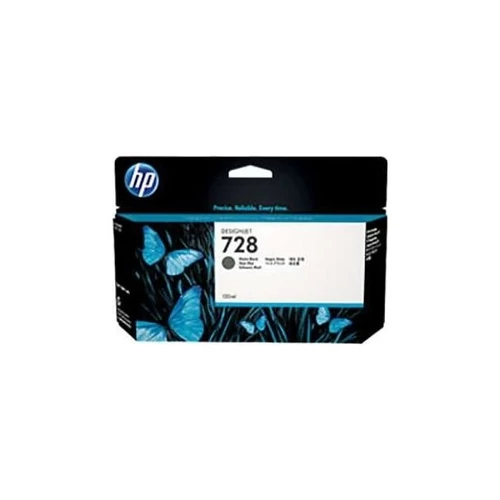 HP Patron No728 DesignJet Matt fekete (Matte Black) 300ml