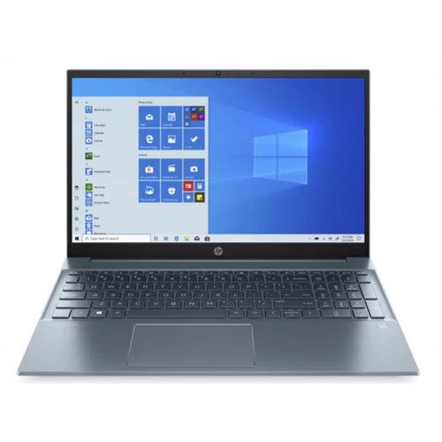HP Pavilion 15-eg0001nh, 15.6" FHD AG IPS 300cd, Core i5-1135G7, 8GB, 512GB SSD, Win 10, kék
