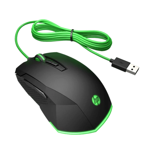HP Pavilion Vezetékes Gaming Egér 200, fekete