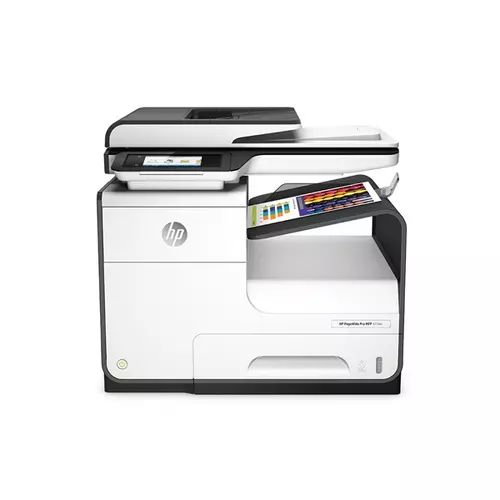 HP Tintasugaras MFP NY/M/S/F PageWide Pro 477dw, USB/Háló/WLAN/NFC, A4 40l/p FF(ISO), 2400x1200, Síkágyas, ADF,Duplex