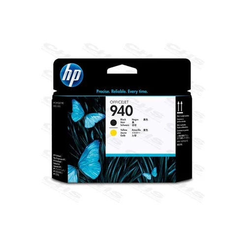 HP nyomtatófej No940 Officejet, Fekete (Black) és Sárga (Yellow)
