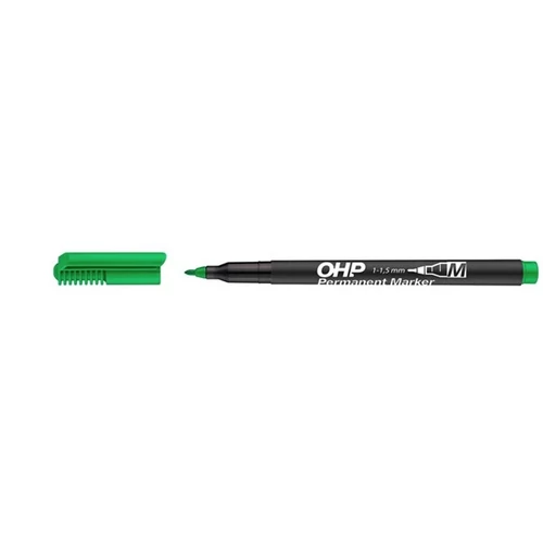 ICO Alkoholos marker, OHP, 1-1,5 mm, M, , zöld