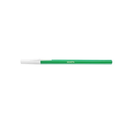 ICO Golyóstoll, 0,7 mm, kupakos,"Signetta", zöld