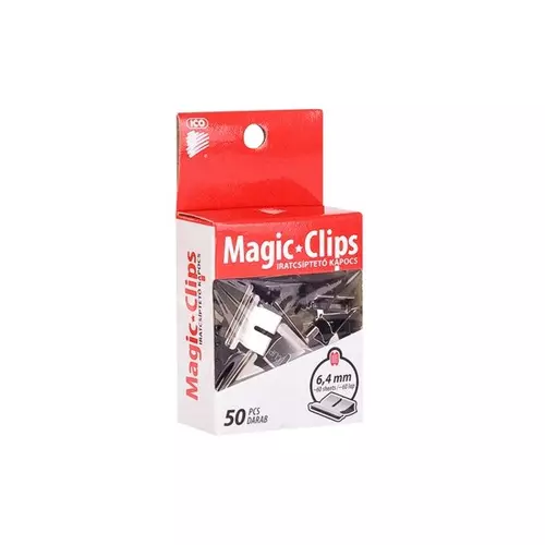 ICO Kapocs, 6,4 mm,"Magic Clip"