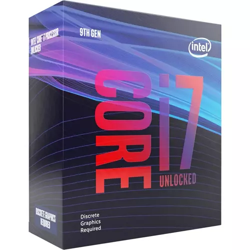 INTEL CPU S1151 Core i7-9700KF 3.6GHz 12MB Cache BOX, noVGA