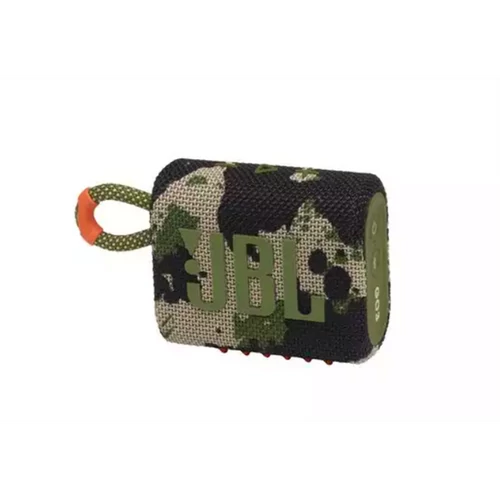 JBL GO 3 JBLGO3SQUAD, Portable Waterproof Speaker - bluetooth hangszóró, vízhatlan, squad