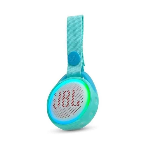 JBL JR POP vízálló Bluetooth hangszóró, türkiz