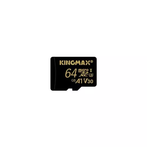 KINGMAX Memóriakártya MicroSDXC Pro MAX 64GB Class 10 UHS3 V30 + adapter