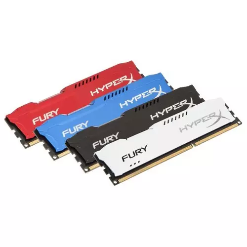 KINGSTON Memória HYPERX DDR3 8GB 1866MHz CL10 DIMM (Kit of 2) Fury Blue