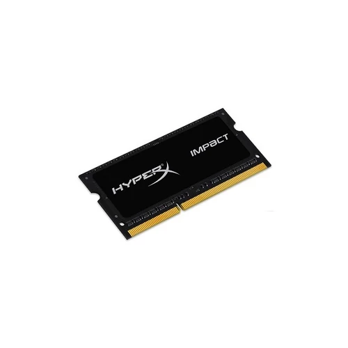 KINGSTON NB Memória HYPERX DDR3L 8GB 1600MHz CL9 SODIMM 1.35V Impact