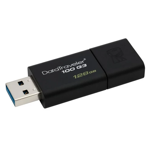 KINGSTON Pendrive 128GB, DT 100 G3 USB 3.0 (130MB/s olvasás)