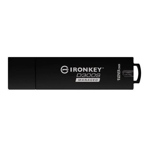 KINGSTON Pendrive 128GB, IronKey D300SM USB 3.0, FIPS 140-2 Level 3, Serialized Managed