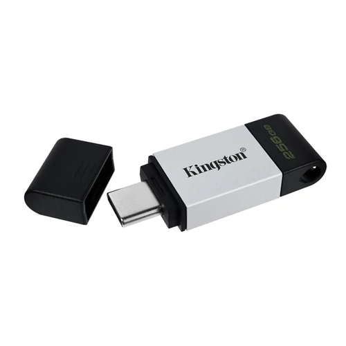 KINGSTON Pendrive 256GB, DT 80 USB-C 3.2 Gen 1 (200/60)