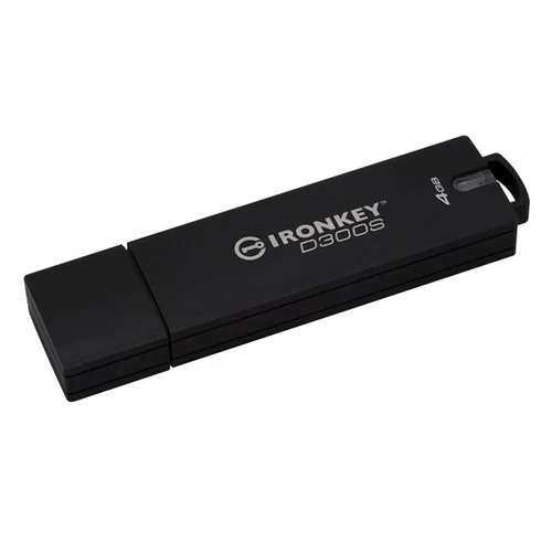 KINGSTON Pendrive 4GB, IronKey D300S USB 3.0, FIPS 140-2 Level 3, Serialized