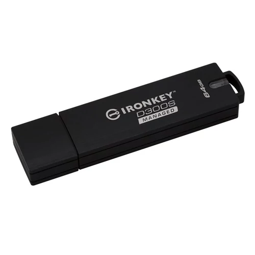 KINGSTON Pendrive 64GB, IronKey D300SM USB 3.0, FIPS 140-2 Level 3, Serialized Managed
