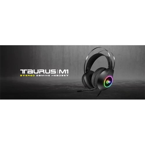 KWG gaming headset TAURUS M1 RGB USB+3,5mm jack