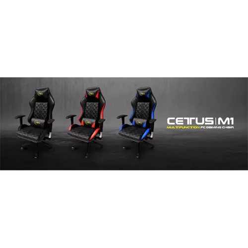 KWG gaming szék CETUS M1 fekete-kék