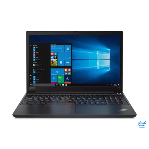 LENOVO ThinkPad E15, 15.6" FHD, Intel Core i5-10210U (4C, 4,2GHz), 8GB, 256GB SSD, NoOS, Black.