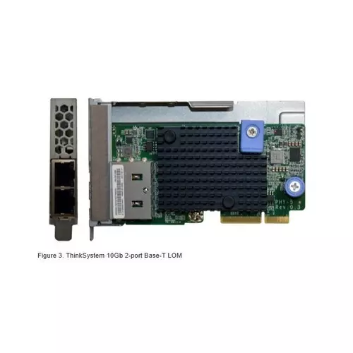 LENOVO szerver LAN - 10Gb 2-port Base-T LOM (ThinkSystem)