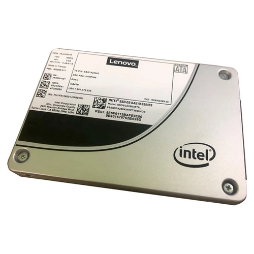 LENOVO szerver SSD - 2.5" 240GB Mainstream SATA 6Gb, Intel S4610, Hot Swap kerettel (ThinkSystem)