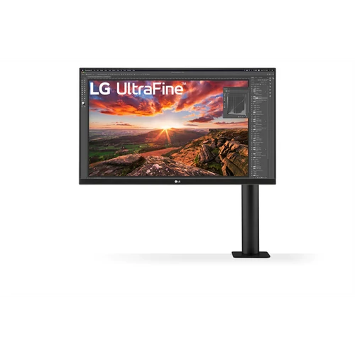 LG 4K IPS monitor 27" 27UN880-B, 3840x2160, 16:9, 350cd/m2, 5ms, 60Hz, HDR, 2xHDMI/DP/USB-C/2xUSB, hangszóró, Pivot