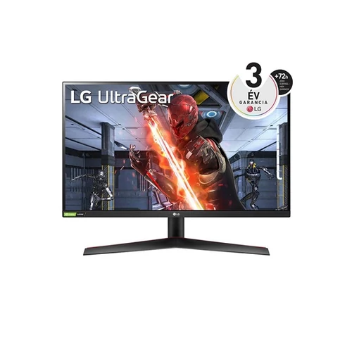 LG Gamer 144 Hz IPS monitor 27" 27GN800, 2560x1440, 16:9, 350cd/m2, 1ms, 2xHDMI/DP/Audio out, HDR10, AMD FreeSync™