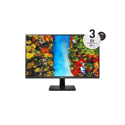 LG IPS monitor 27" 27MP500-B, 1920x1080, 16:9, 250cd/m2, 5ms, 75Hz, 2xHDMI, AMD FreeSync™