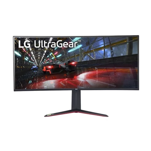 LG ívelt Nano IPS monitor 38" - 38GN950-B 3840x1600, 21:9, 450 cd/m2, 1ms, HDMIx2, DisplayPort, USBx2, FreeSync