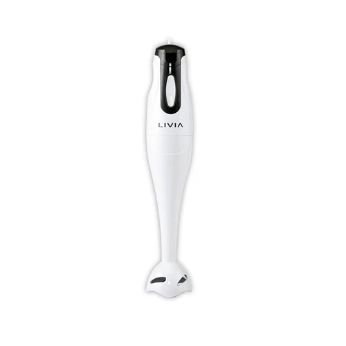 LIVIA - Botmixer Rozsdamentes Acél pengével 170W, Fehér, SM170W