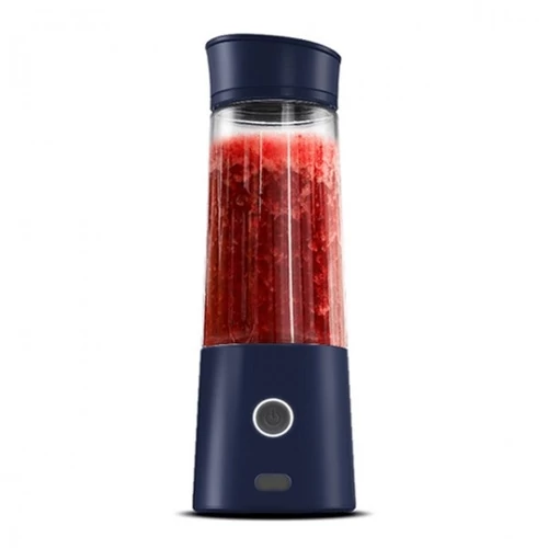 LIVIA - Turmixgép Akkumulátoros 400ml, Sötétkék, LTS400