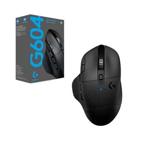 LOGITECH Egér - G604 LightSpeed Hero Vezeték nélküli Gaming, Fekete