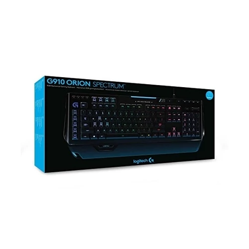 LOGITECH Billentyűzet - G910 Orion Spectrum RGB Gaming. Fekete. GR