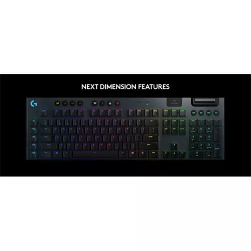 LOGITECH Billentyűzet - G915 TKL Lightspeed RGB Vezeték Nélküli, US