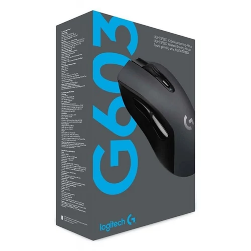 LOGITECH Egér - G603 Lightspeed Wireless, Fekete