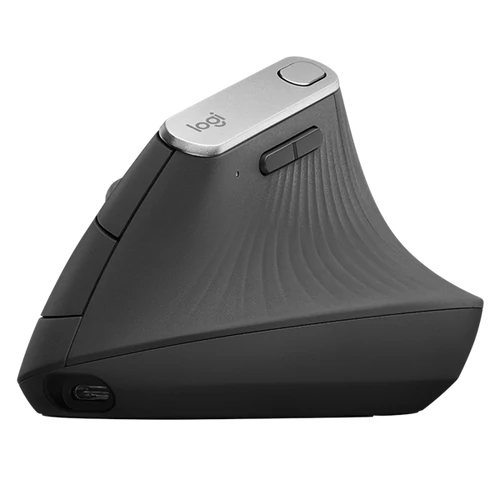 LOGITECH Egér - MX Vertical Ergonomic Wireless Bluetooth Optikai Fekete