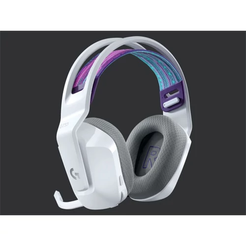 LOGITECH Headset 2.0 - G733 Lightspeed RGB Gaming Vezeték Nélküli, Fehér