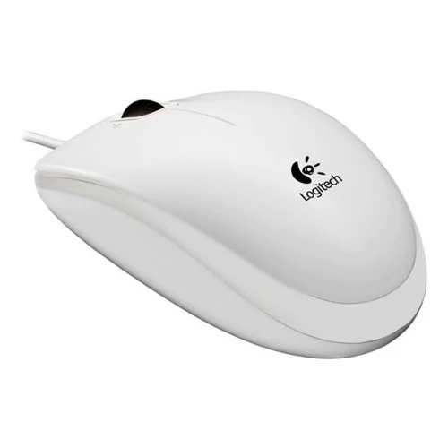 LOGITECH Egér - B100 USB Optikai OEM Fehér