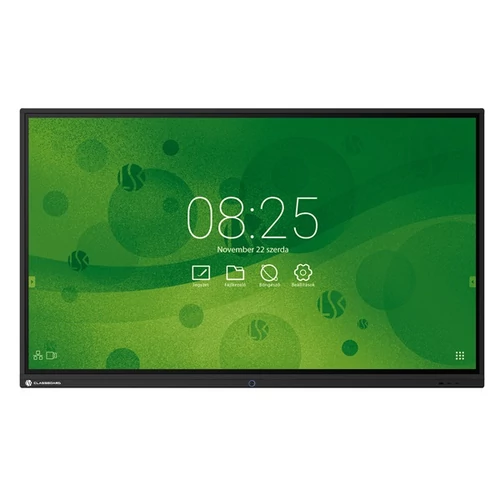 LSK ClassBoard CBT3575S 75" interaktív kijelző, 16:9, 3840x2160, HDMI/USB/VGA/LAN/RS232, multitouch(20 érintés)