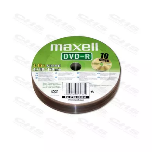 MAXELL DVD lemez -R 4.7GB 50db/Henger 16x Shrink